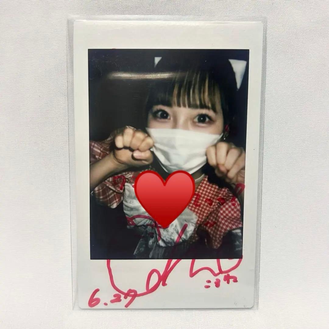 のんふぃく！ i-col こるね チェキ サイン コメント入り - メルカリ