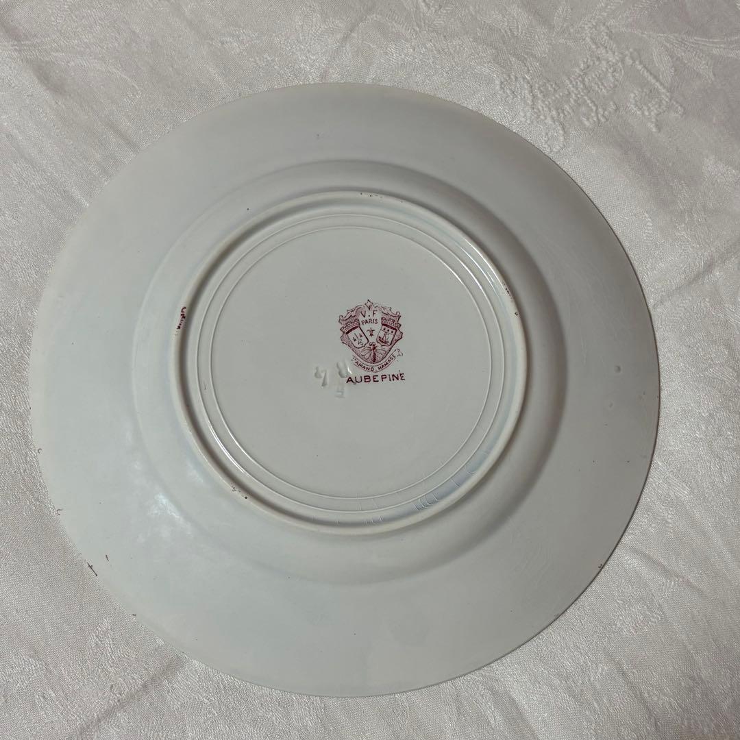 希少】サンタマン/AUBEPINE サンザシと小鳥のプレート - メルカリ