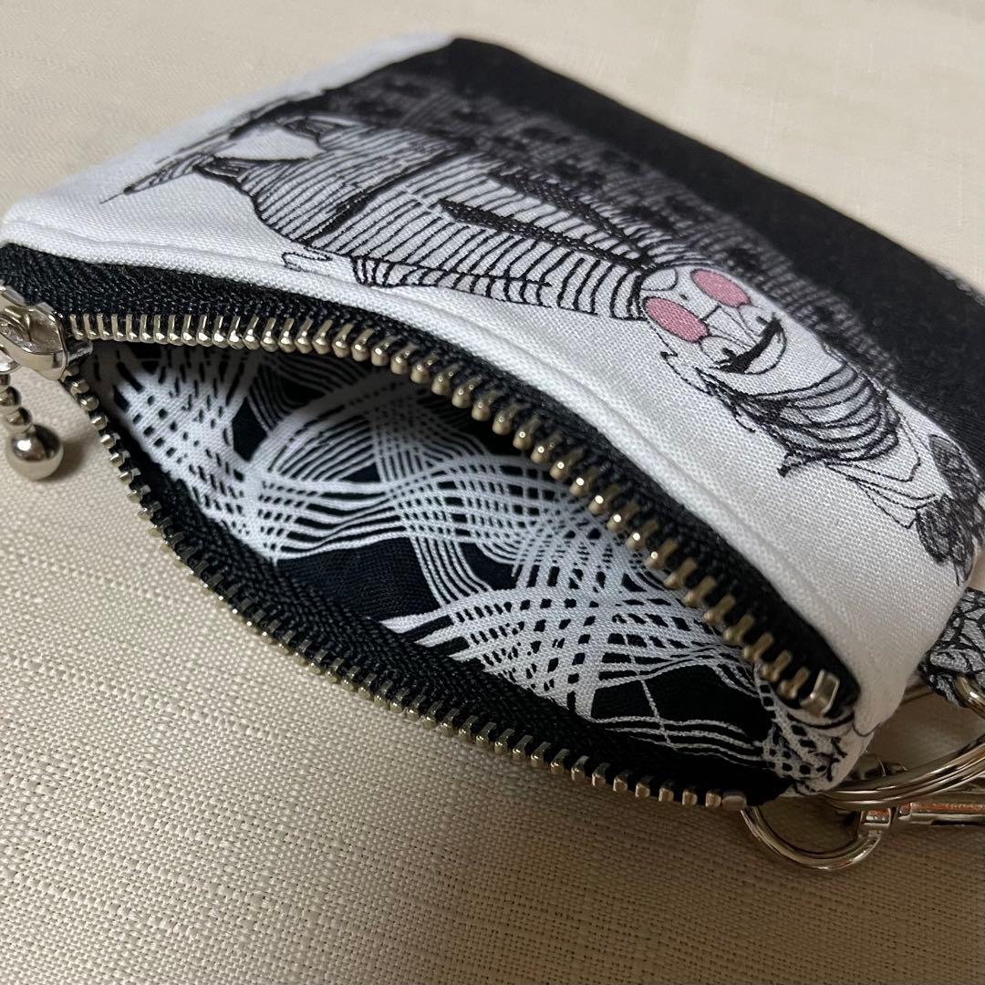 ♡10㎝ファスナーチャームポーチ♡ハンドメイド アレキサンダー