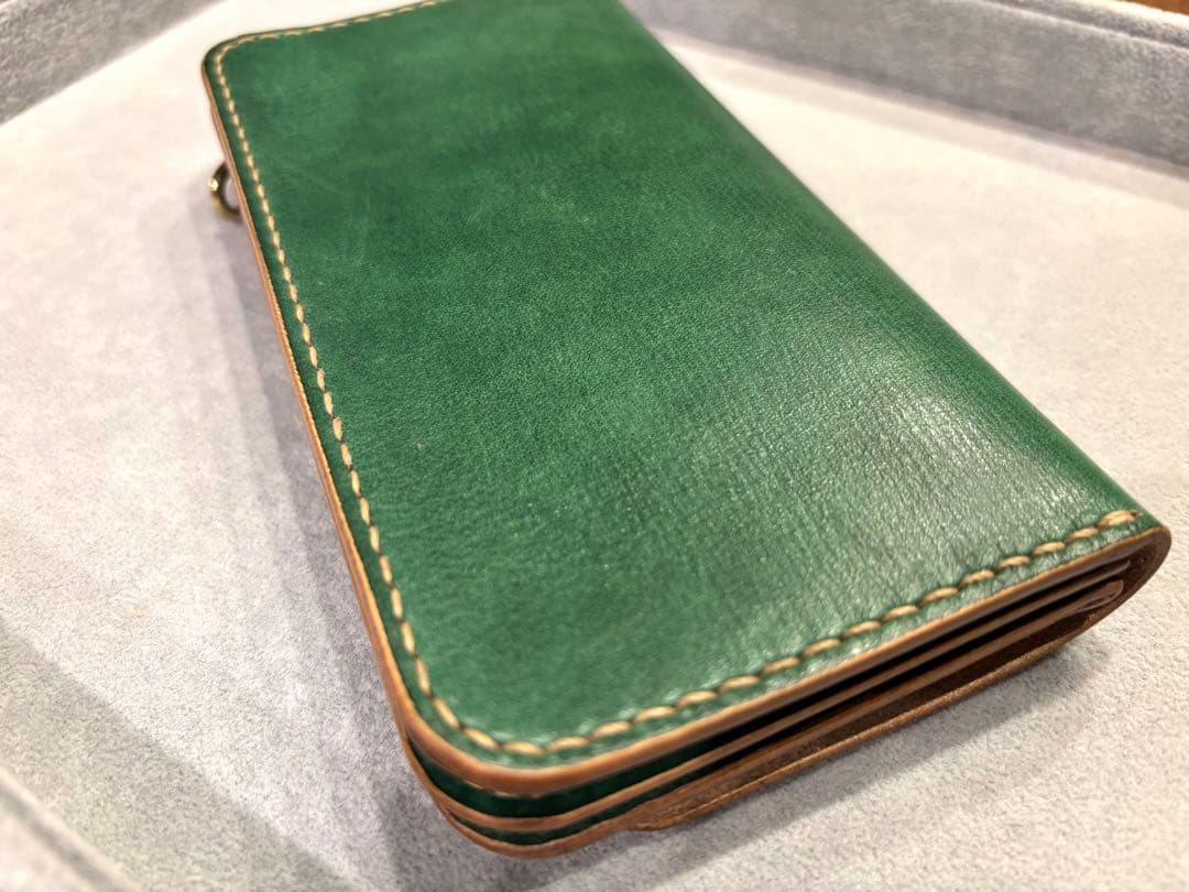 トラッカーウォレット　TW03-G グリーン　緑　財布　長財布