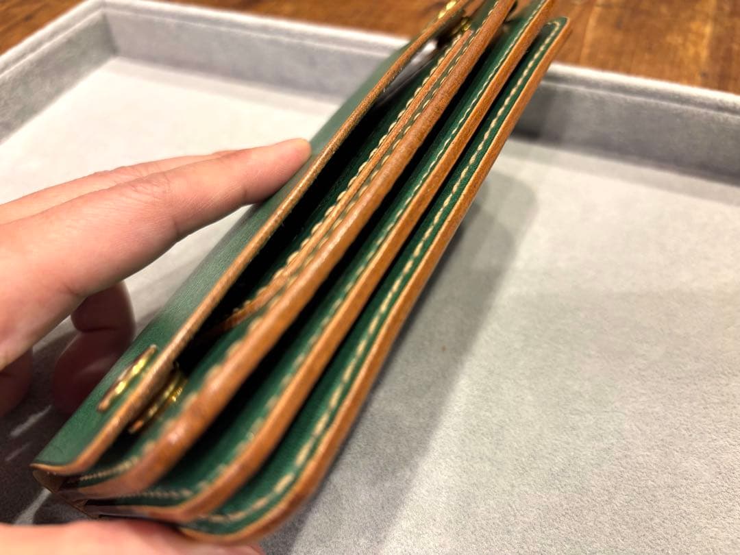 トラッカーウォレット　TW03-G グリーン　緑　財布　長財布