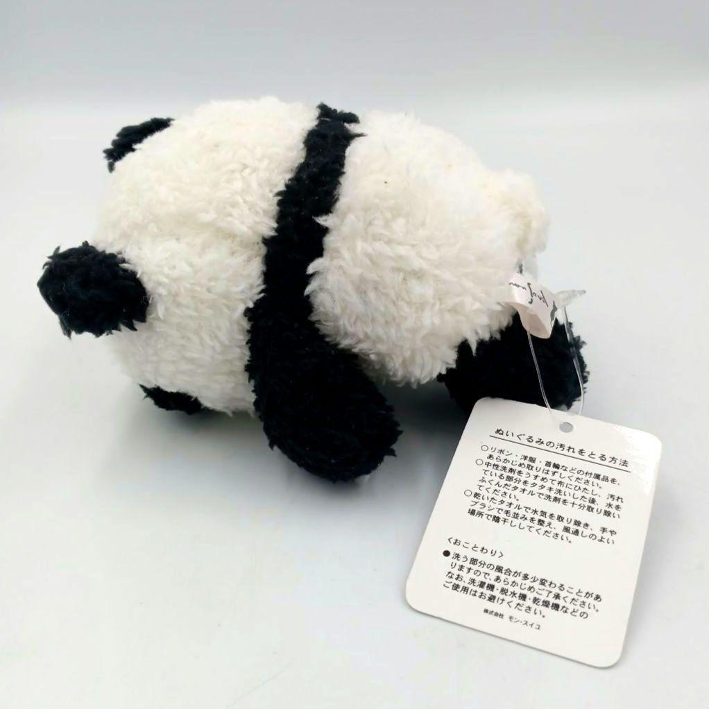 希少品！ モンスイユ ぬいぐるみ ぱんたん パンダ ふわふわタイプ SS