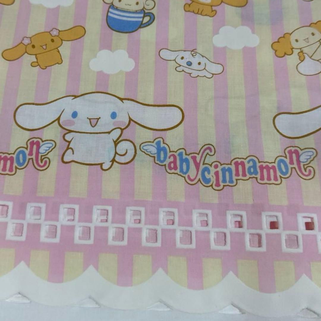 ①2m ベビーシナモン　カフェカーテン　2002年　サンリオ　シナモロール
