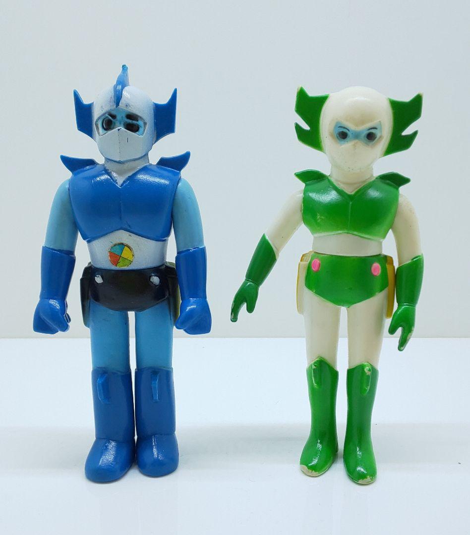 当時物◇氷河戦士ガイスラッガー♪☆タカトク /超合金 /ソフビ◇昭和