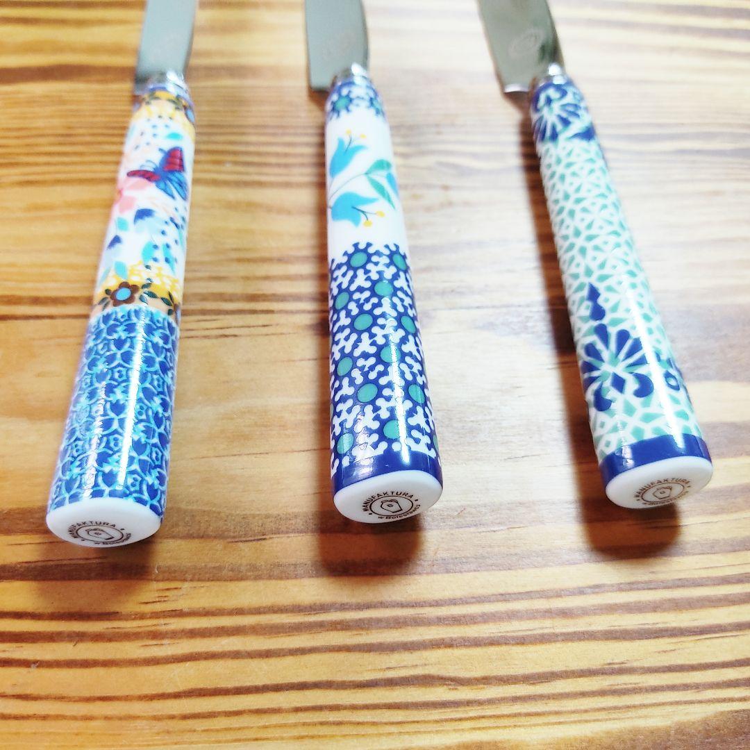 新品　ポーランド食器　カトラリーセット①　スプーンナイフフォーク3本　クラシック