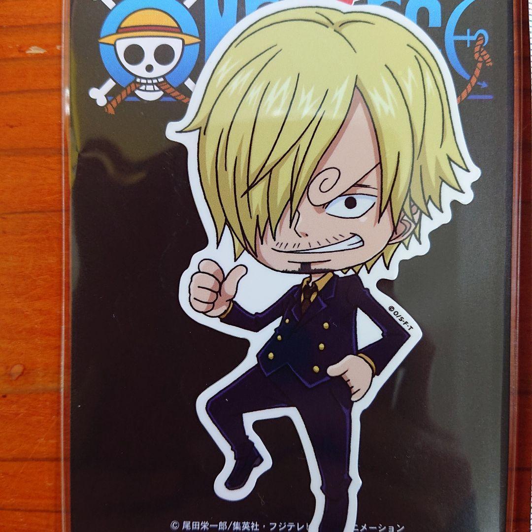 サンジ☆ステッカー☆ワンピース☆one-piece☆ライセンス商品☆耐水
