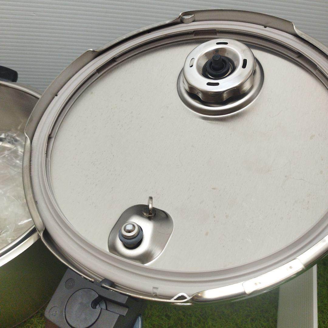 フィスラー Fissler 圧力鍋 6.0L 18-10 片手鍋 ステンレス