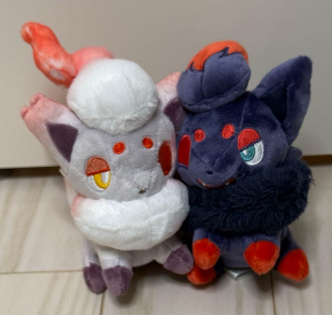 にたものどうし ロコン＆アローラロコン ゾロア＆ヒスイゾロア ペア