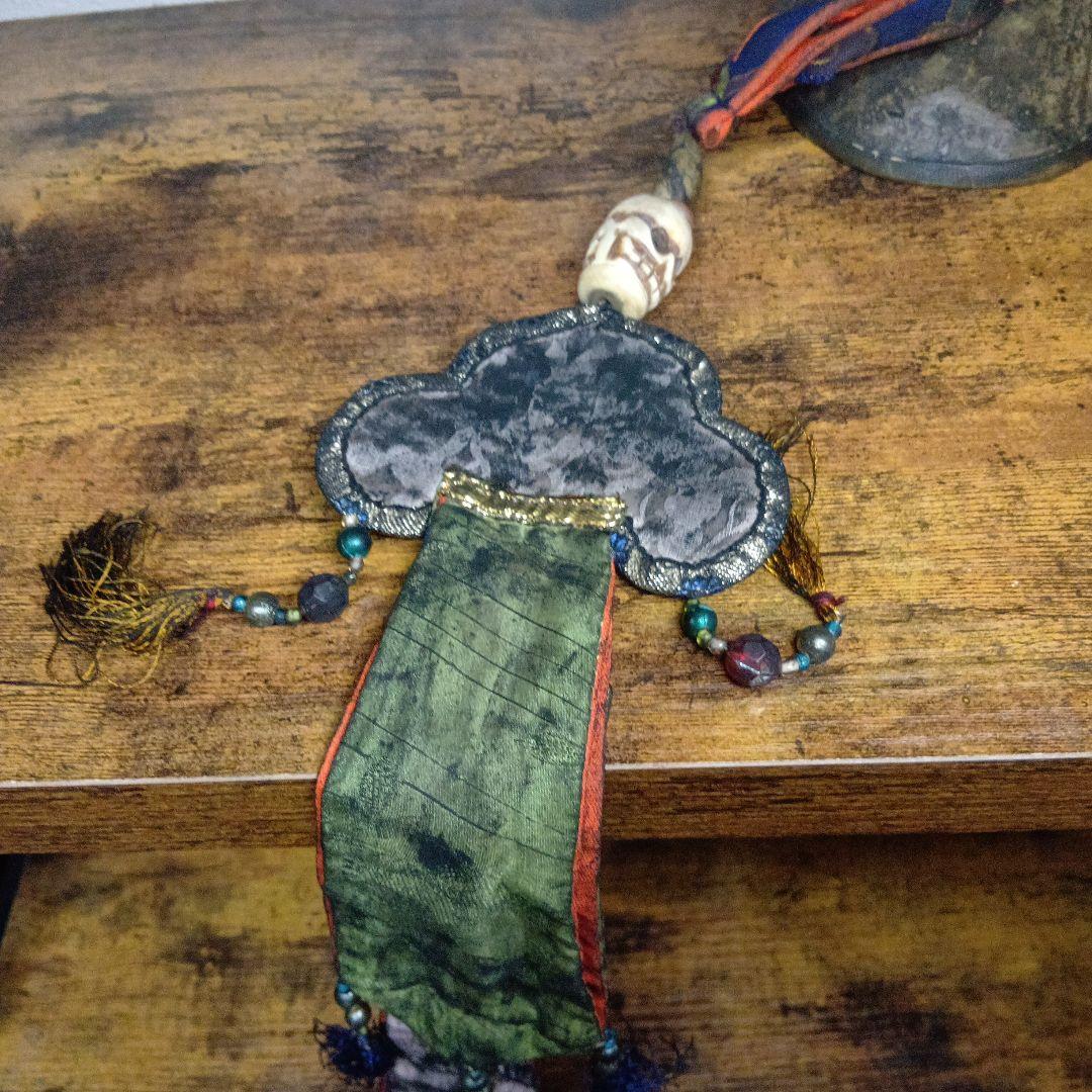 チベット 呪物 ダマル 人骨 密教法具 カパーラ カンリン 仏具 チベタンスカル