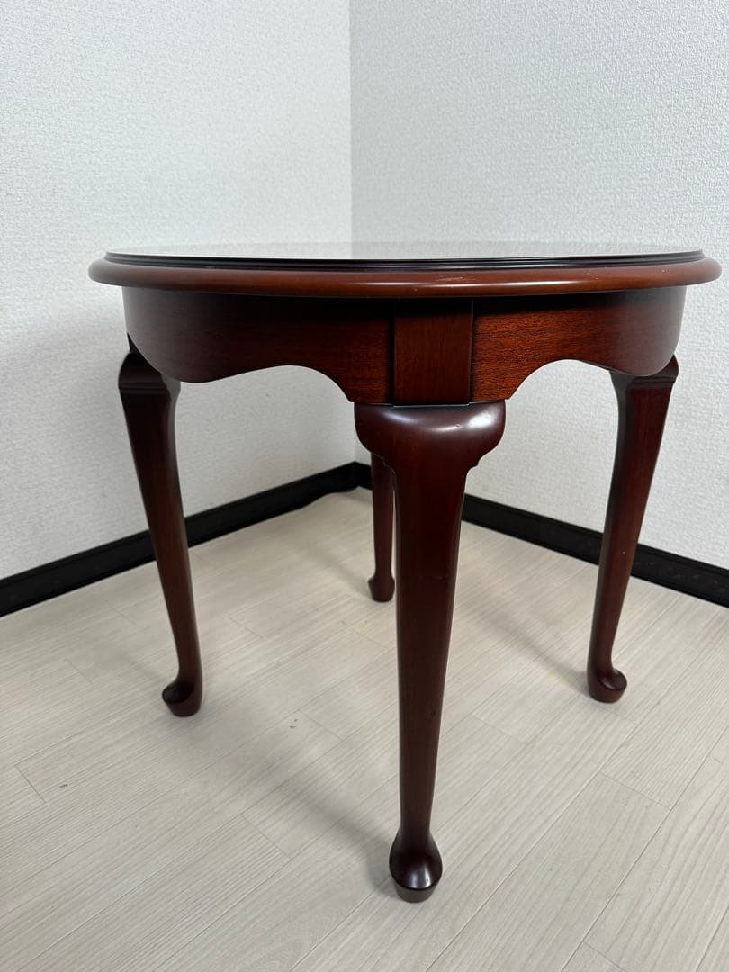 IDC大塚家具 サイドテーブル コーヒーテーブル 猫脚 マリアンディール※i4※