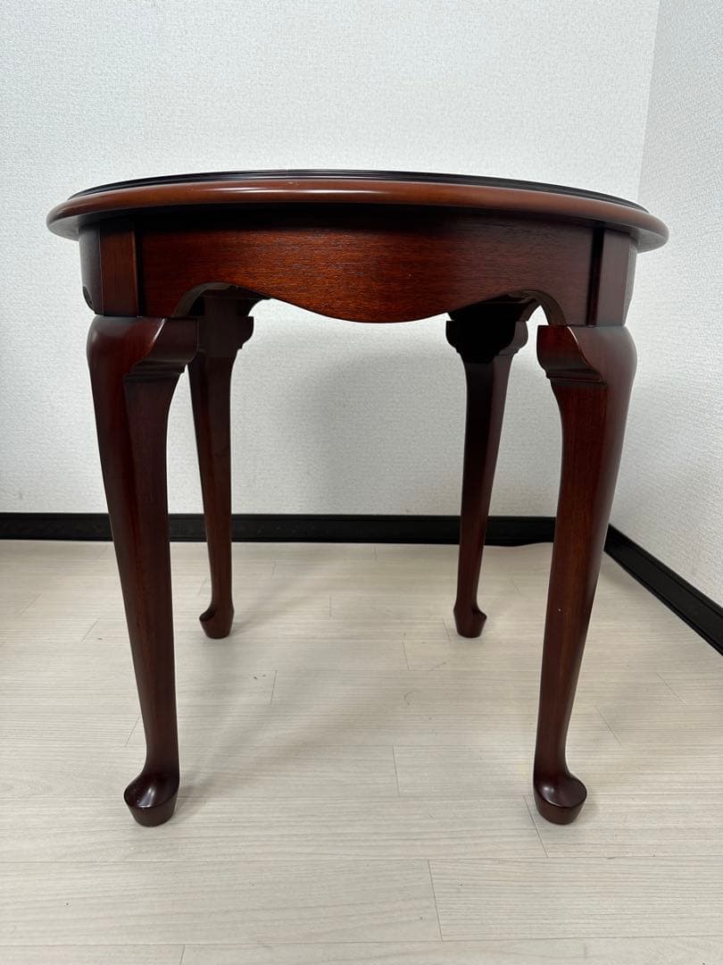 IDC大塚家具 サイドテーブル コーヒーテーブル 猫脚 マリアンディール※i4※