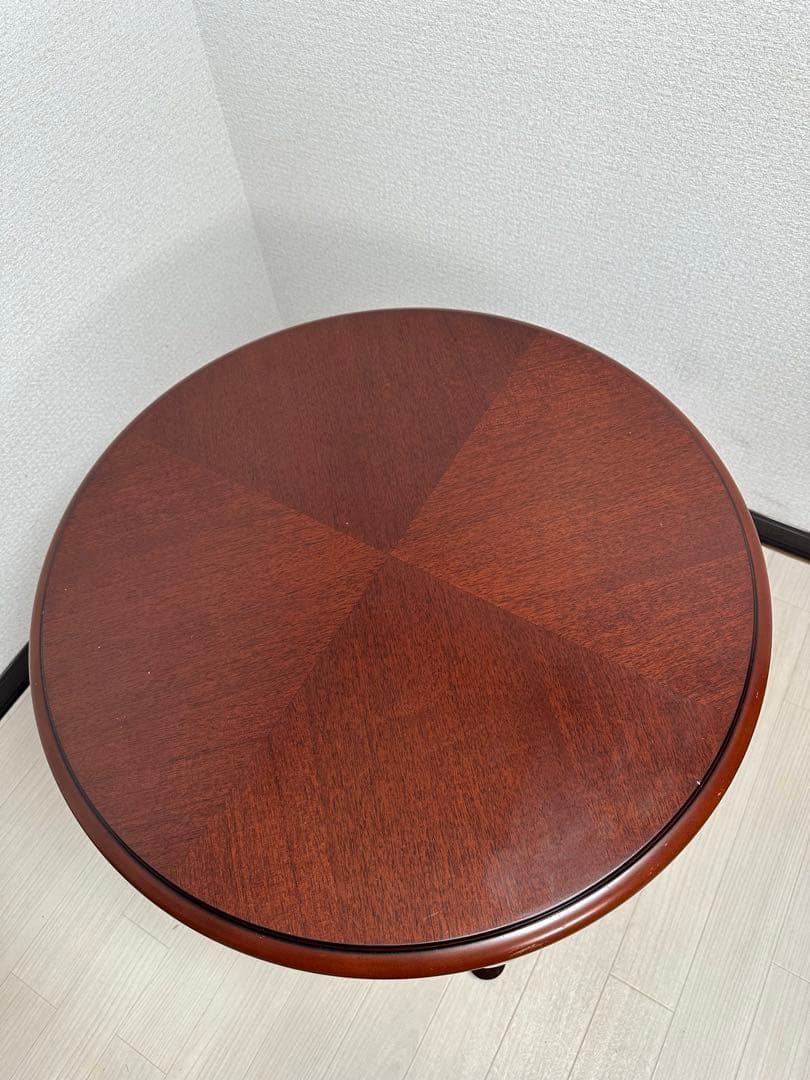 IDC大塚家具 サイドテーブル コーヒーテーブル 猫脚 マリアンディール※i4※