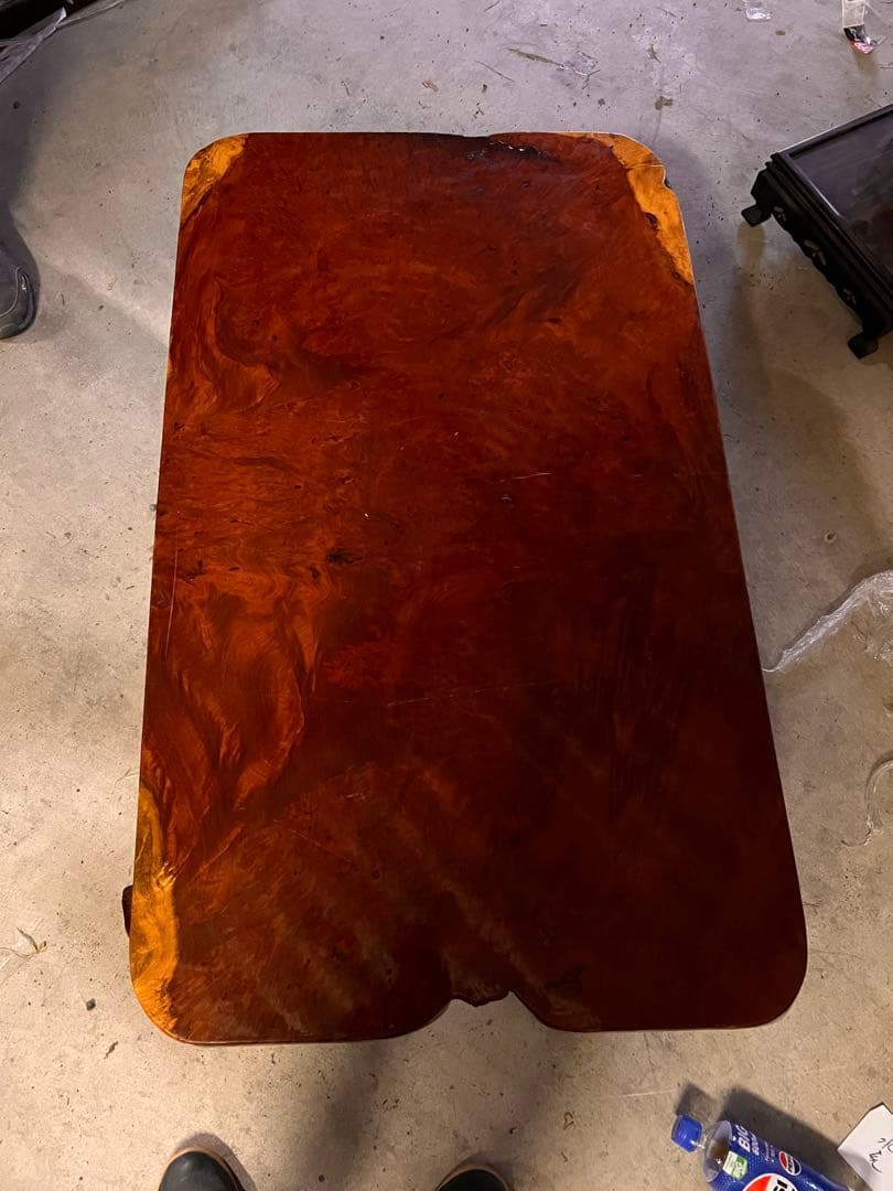 瘤杢一枚板 約100cm 無垢座卓 天板