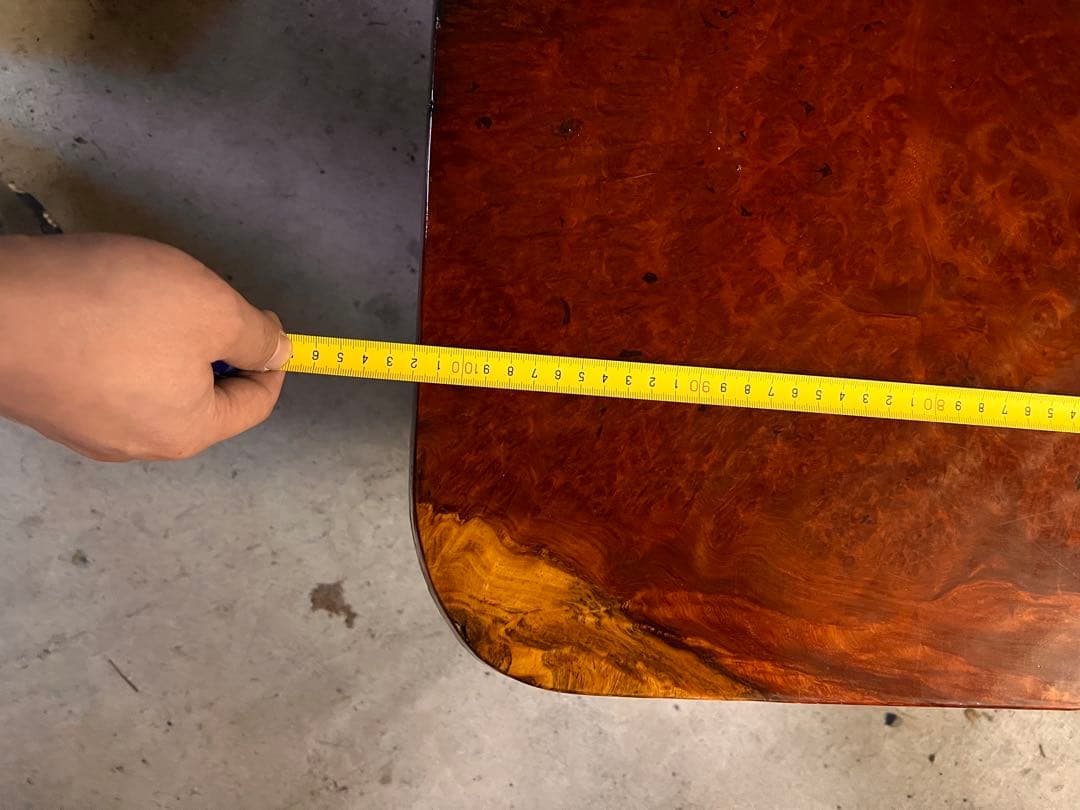 瘤杢一枚板 約100cm 無垢座卓 天板