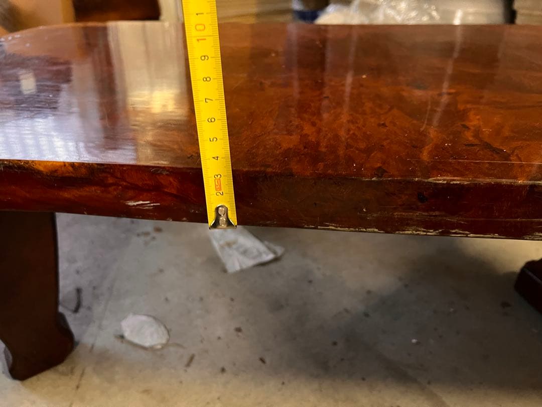 瘤杢一枚板 約100cm 無垢座卓 天板