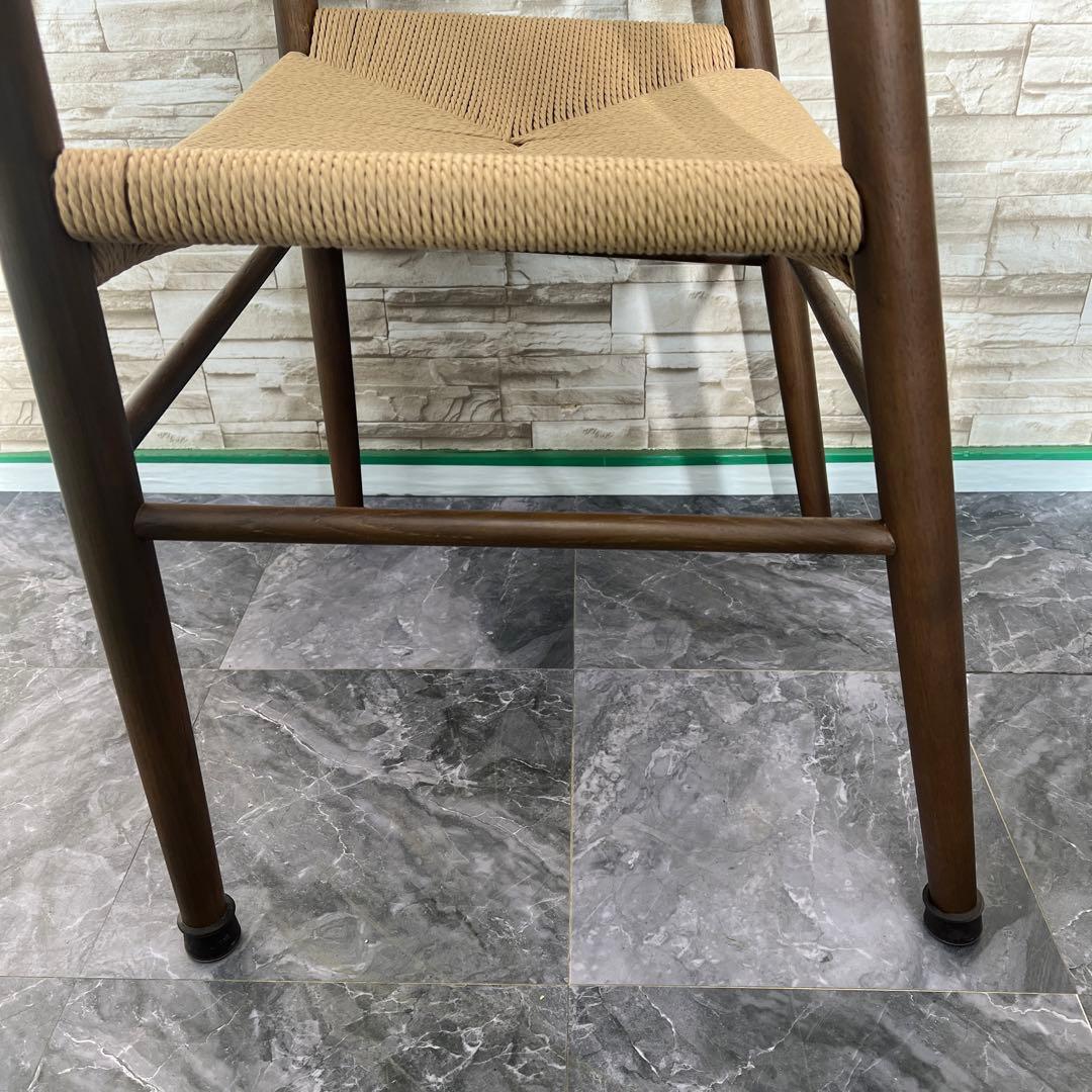 【美品】無印良品　オーク材　ペーパーコードチェア