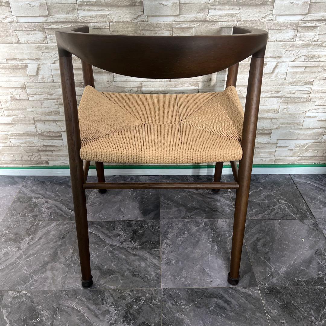 【美品】無印良品　オーク材　ペーパーコードチェア