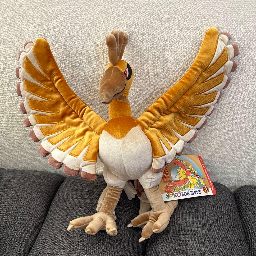 プレミアムぬいぐるみ ホウオウ 金 ぬいぐるみ 約30cm - メルカリ