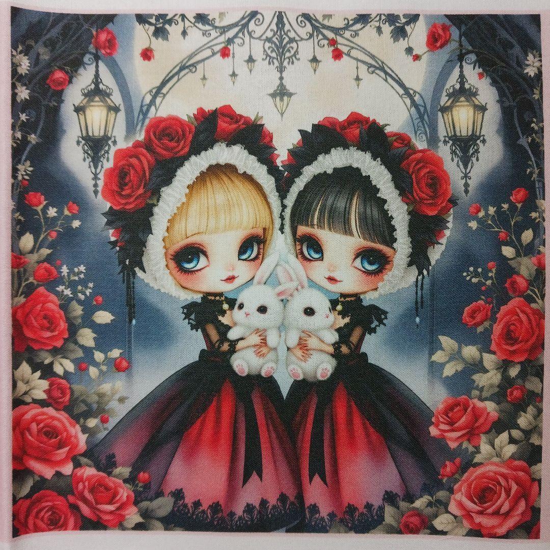 ご予約受付ページ　女の子とウサギパネル