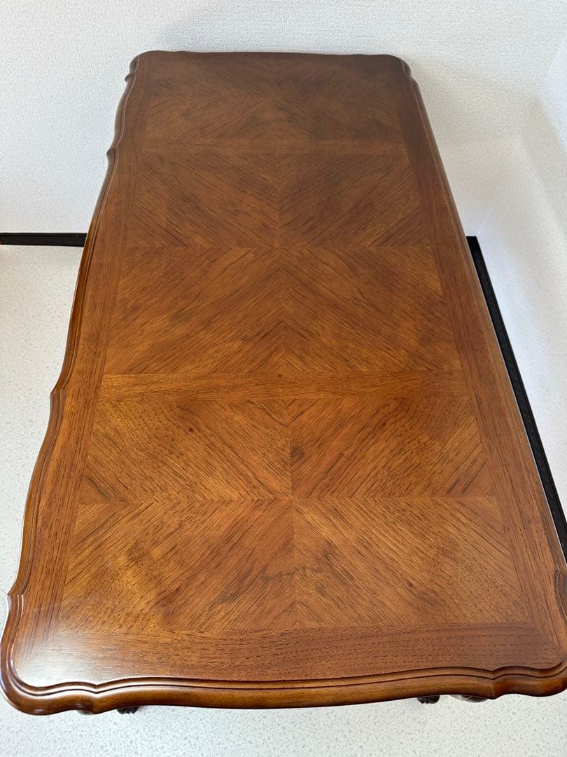 ヨーロッパ エグゼクティブ 猫脚 デスク 書斎机 両袖※i1※