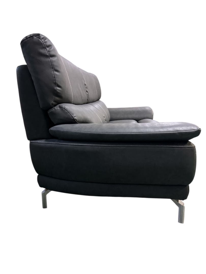 革張りソファ　2人掛けソファ