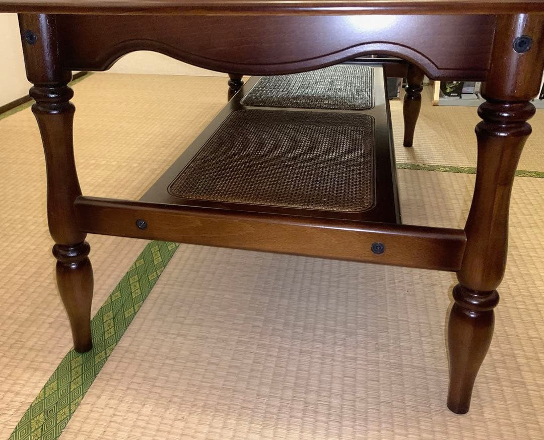 【美品】カリモク コロニアル　センターテーブル【送料込み】