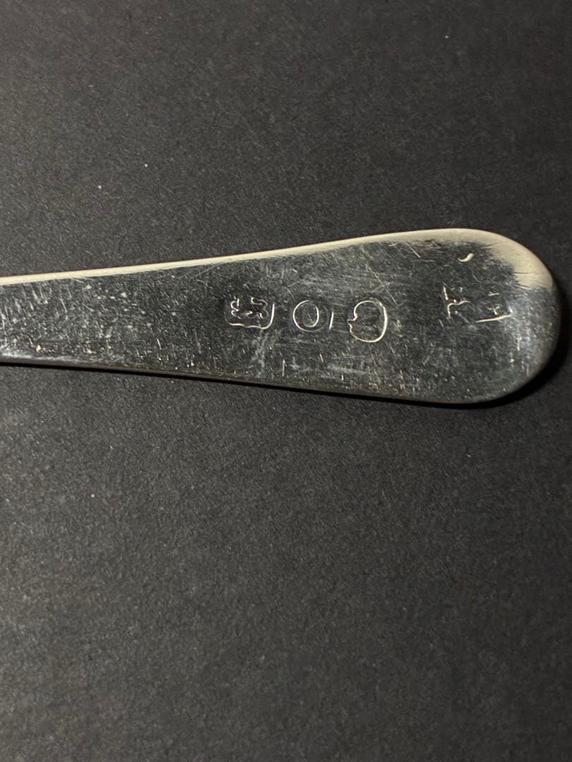 1809年 英国アンティーク 純銀ティースプーンスターリングシルバー ロンドン製