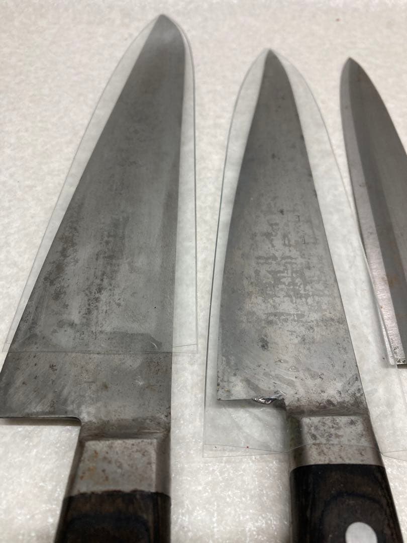 佐文作 兼篤 牛刀 包丁 関孫六 木臣 白寿作 出刃包丁 東京 上興 7本まとめ