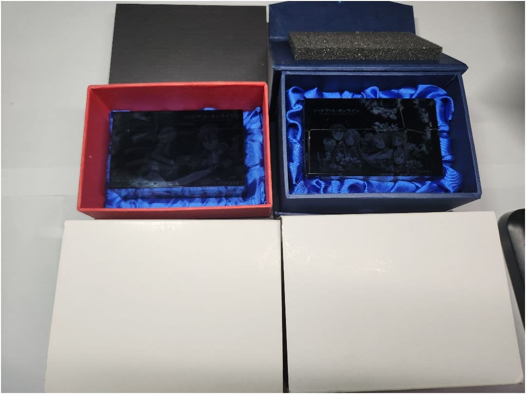 超レア☆CROSS-CF限定　SAO　3Dクリスタルアート【４個セット】