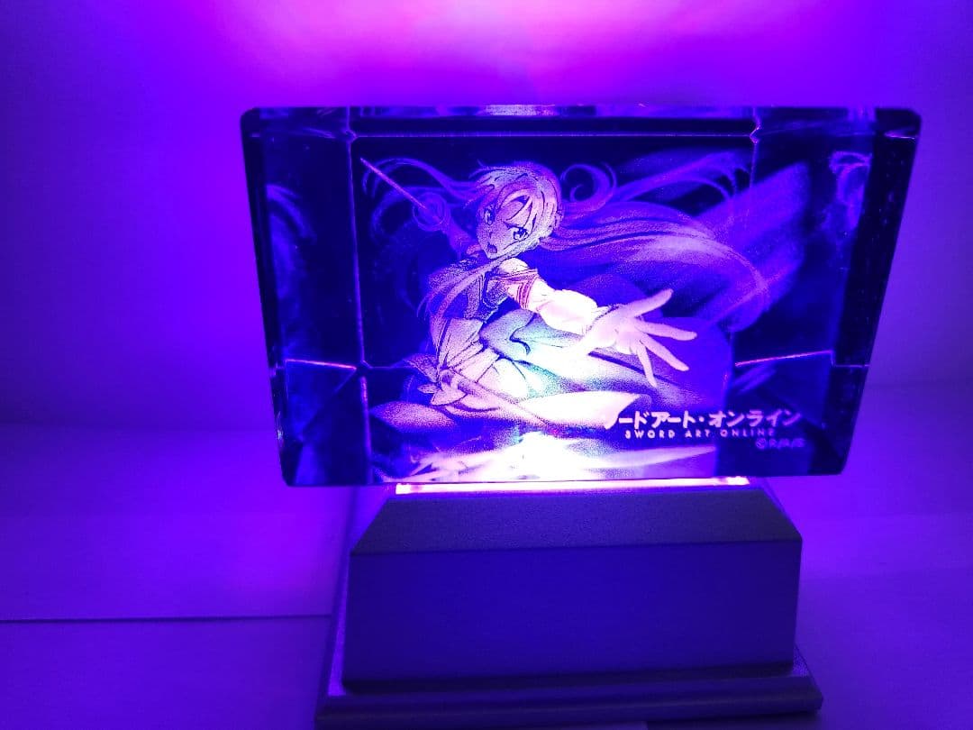 超レア☆CROSS-CF限定　SAO　3Dクリスタルアート【４個セット】