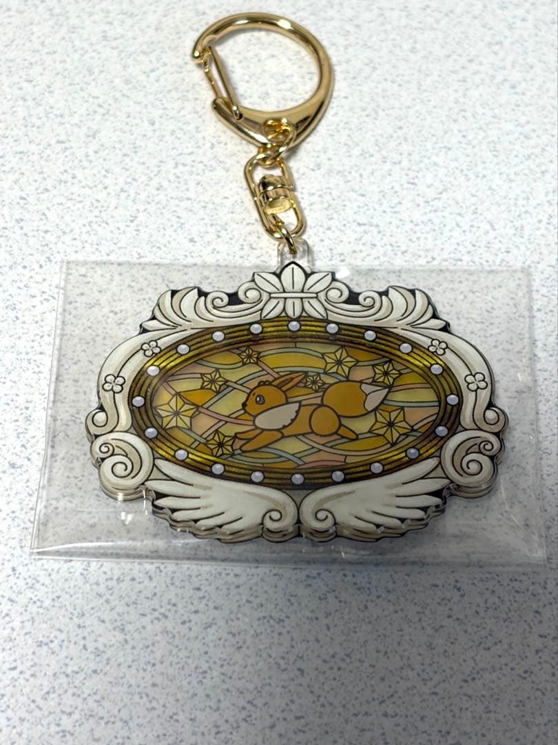 イーブイ ランダム キーホルダー ポケパーク カントー ステンドグラス