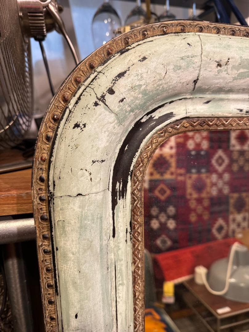 ミラー　W805*H1110　ジャパンヴィンテージ　アンティーク　ウォールミラー