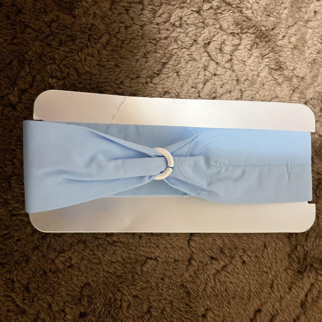 しろくまのきもち サマースカーフ キッズサイズ ライトブルー 冷却グッズ 夏