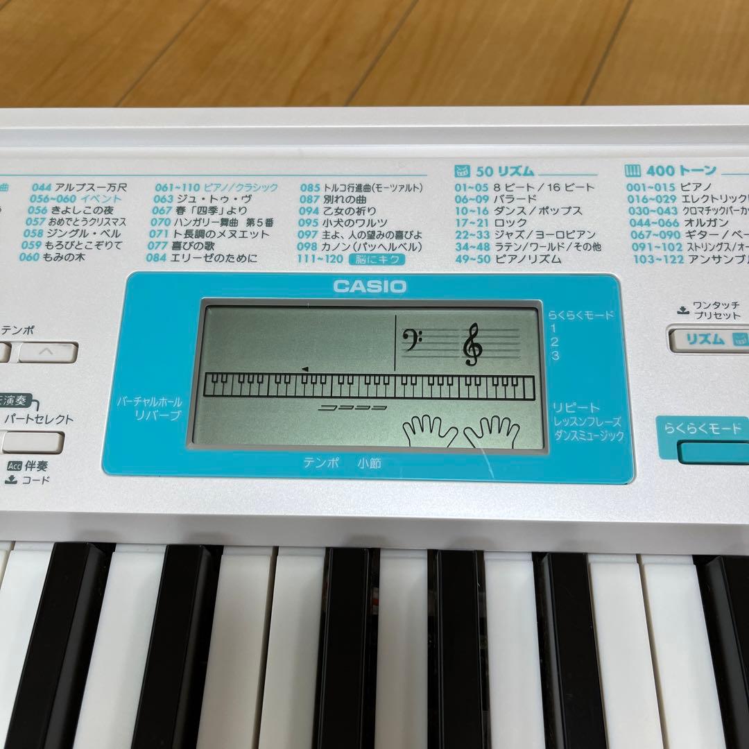 カシオ CASIO 光ナビゲーションキーボード LK-128 - メルカリ