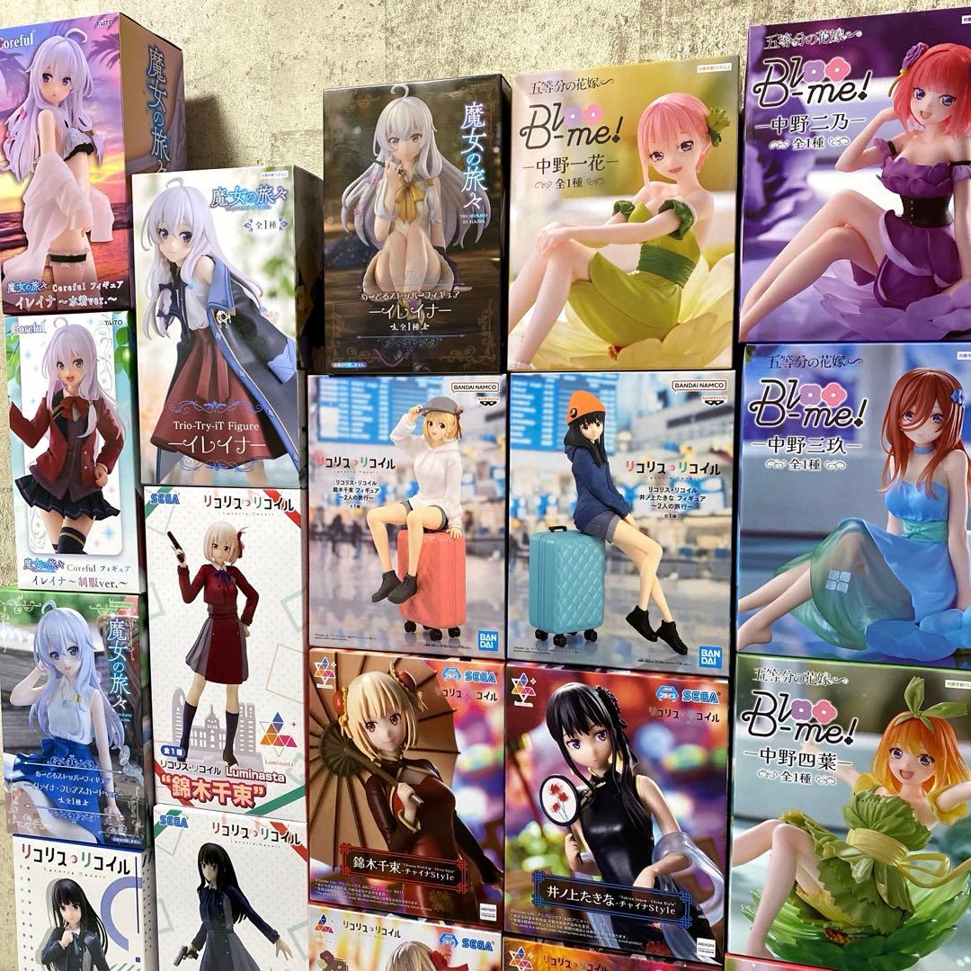 美少女系 プライズフィギュア まとめ売り19個セット イレイナ リコリス 五等分