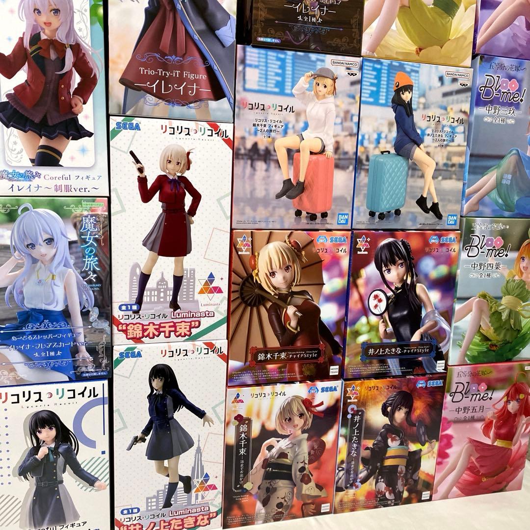 美少女系 プライズフィギュア まとめ売り19個セット イレイナ リコリス 五等分
