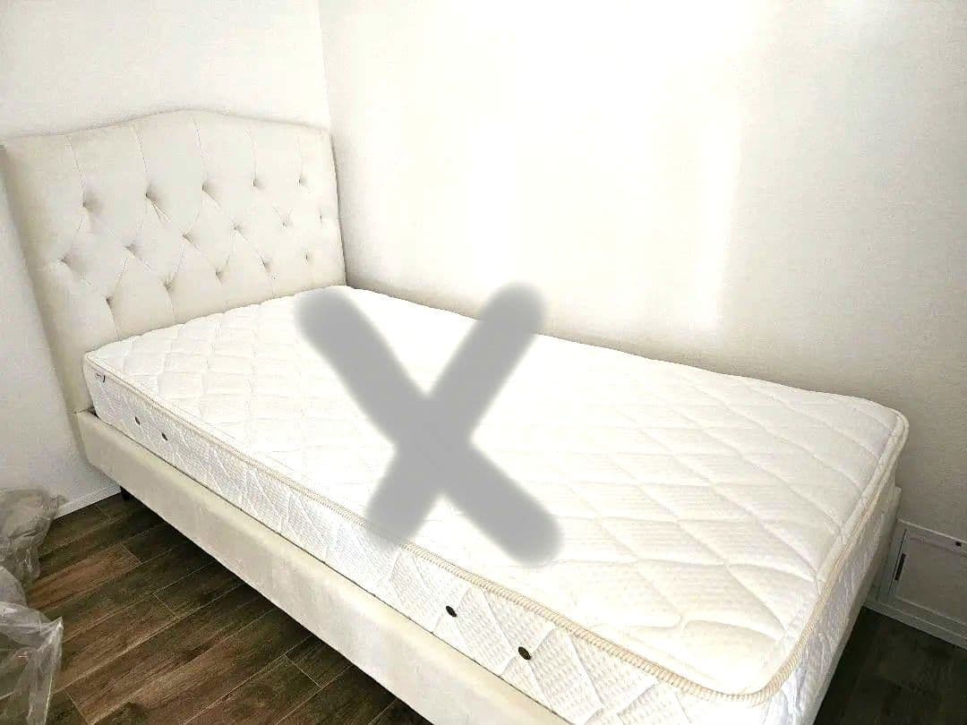 【3月まで】Francfranc シングルベッド マットレス 2点セット