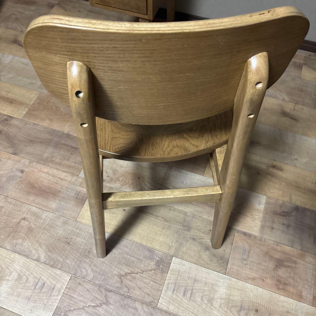 Rasicチェアー　ナチュラルウッドの木製チェア
