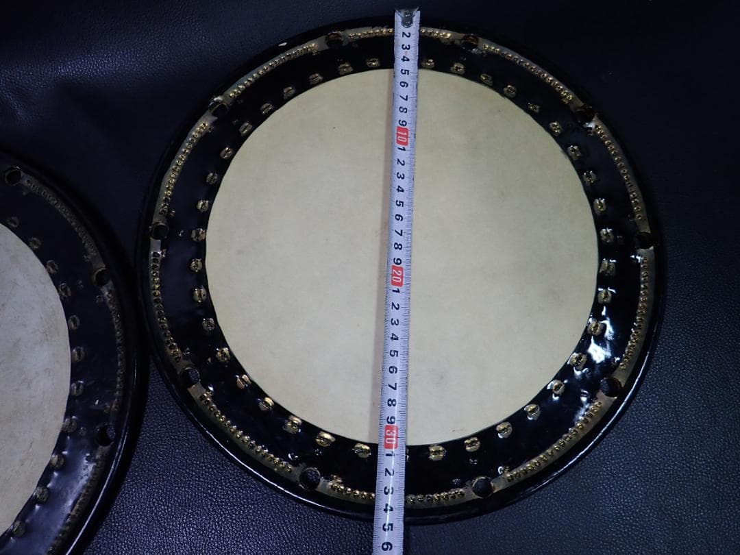 和太鼓 　締め太鼓　の革　民謡　お囃子