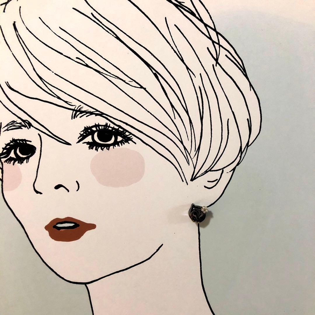 R-650 ✴︎レジンカボション✴︎アニマル柄&マーブルねこ型⁎⁺♡