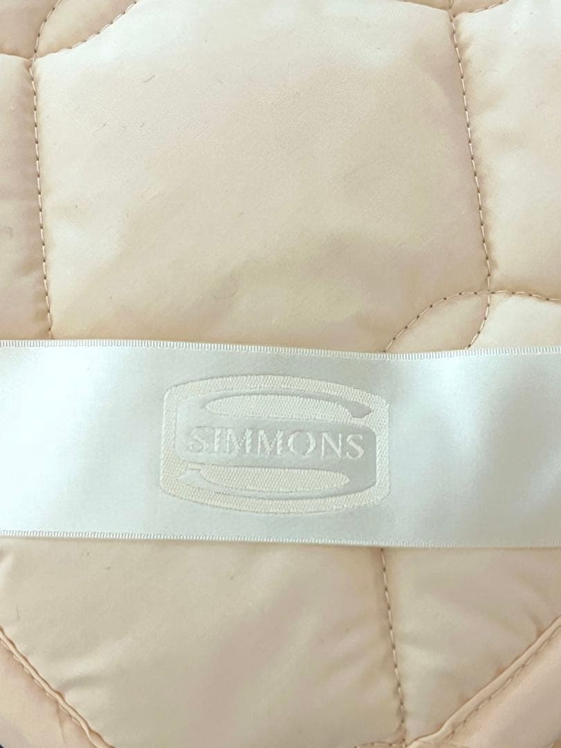 Simmons ベッドパッド ウール セミダブル120×200cm シモンズ