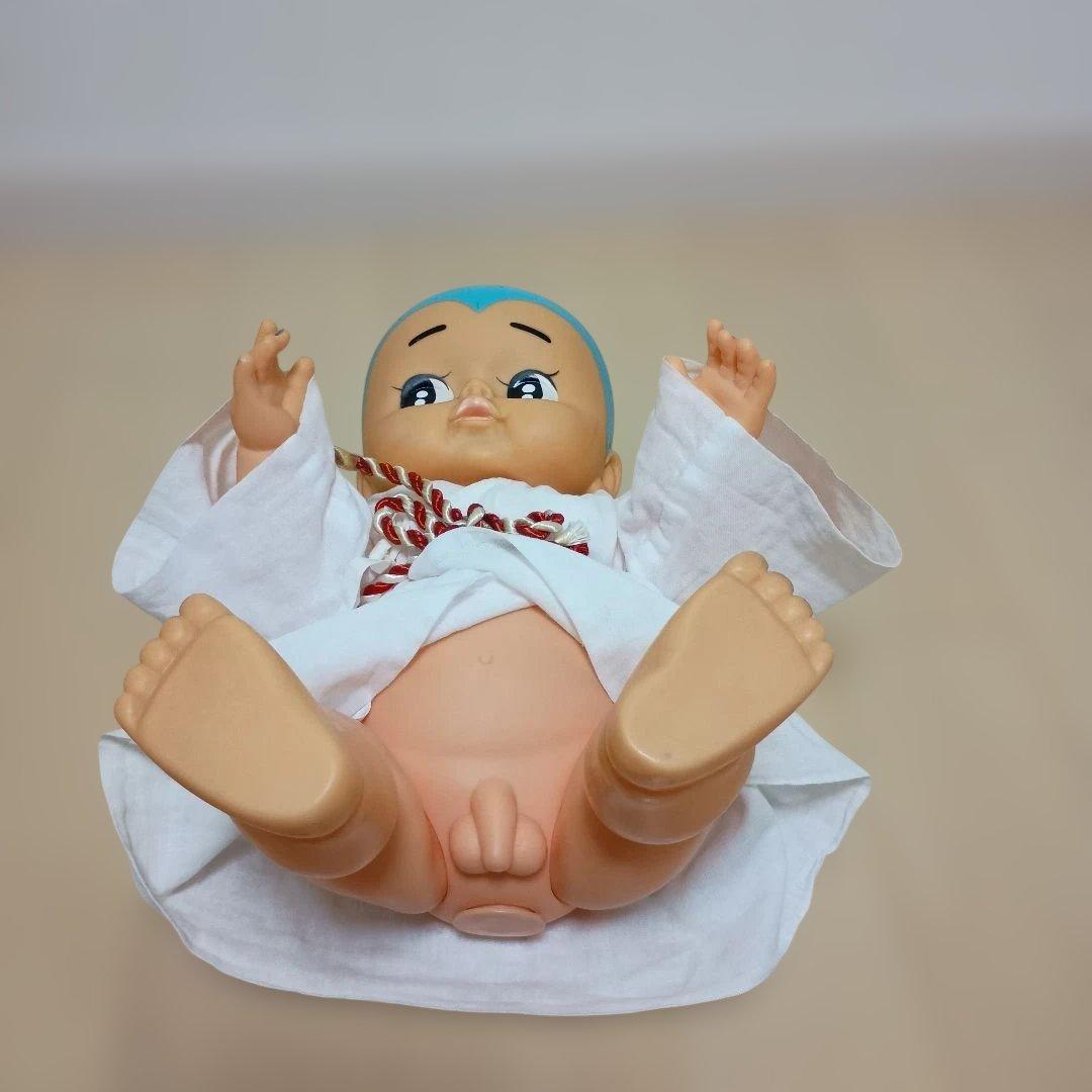 一休さん　ソフビフィギュア貯金箱　当時物希少　顔手足可動　昭和レトロ