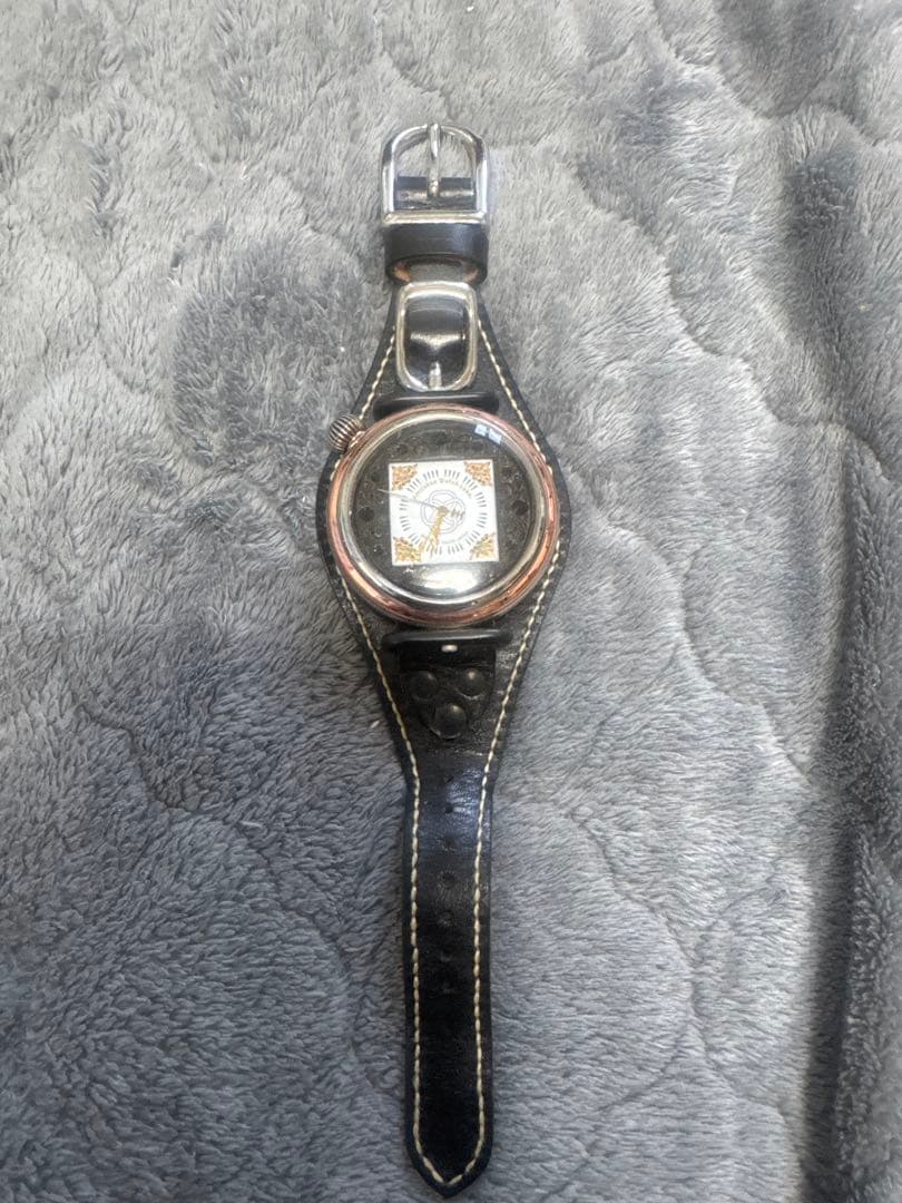 Amijikan Watch Labo 腕時計 本革ベルト 電池切れ