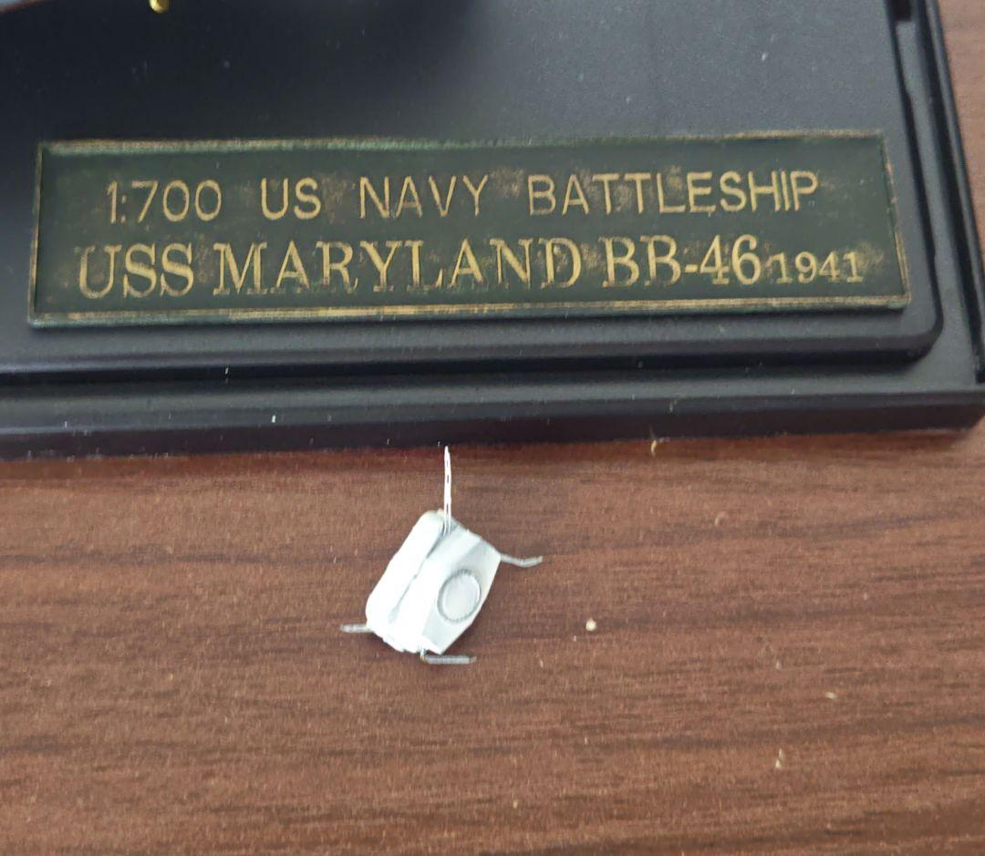 トランペッター 1/700 アメリカ海軍 戦艦 メリーランド 1941