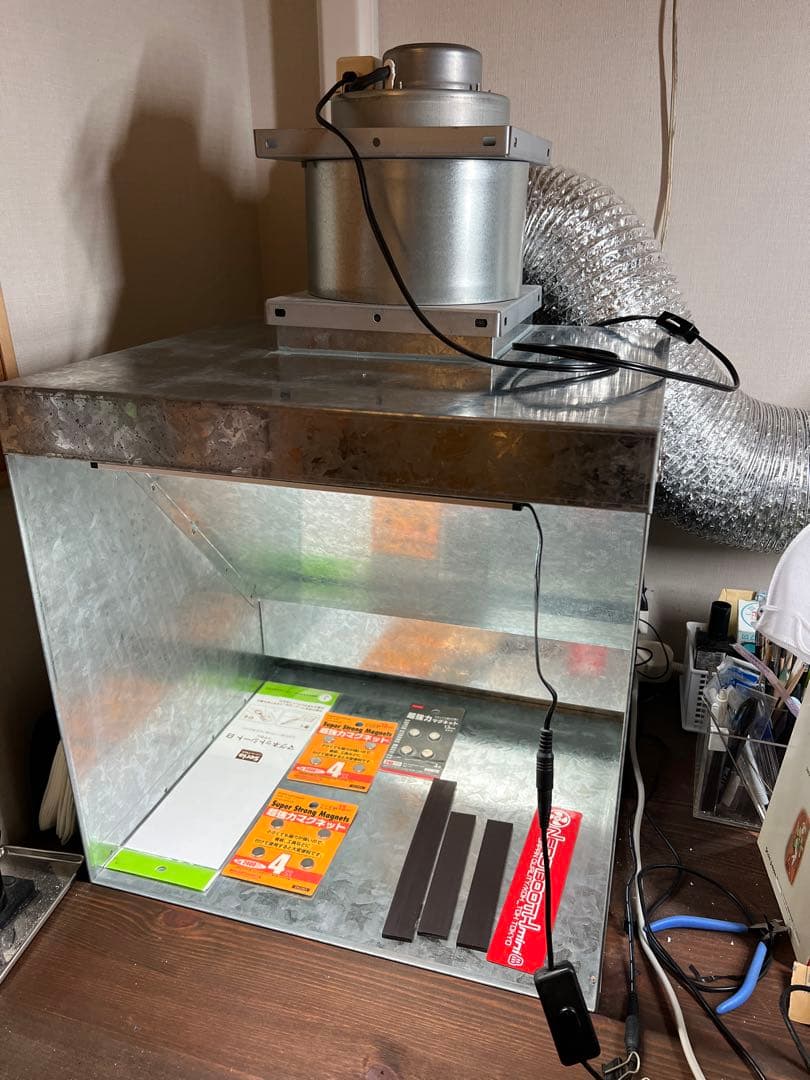 ガットワークス　ネロブースmini エアブラシ用塗装ブース