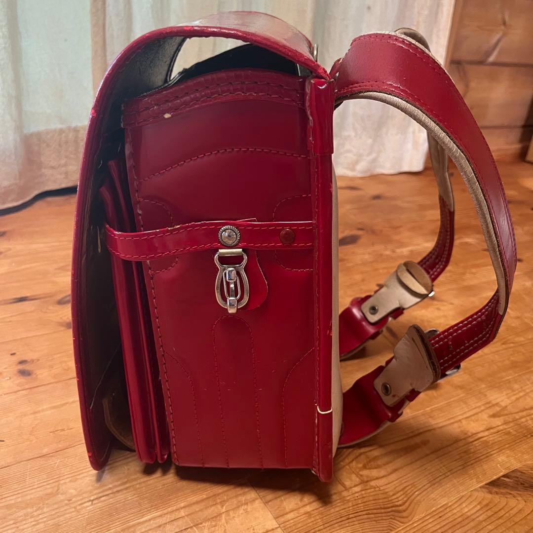 アトム ランドセル 赤 コードバン 馬の皮 日本製 ソノベ鞄製作所