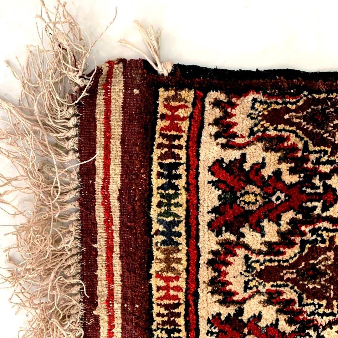 アフガニスタン絨毯 レア柄 シルク 手織り ペルシャ パキスタン