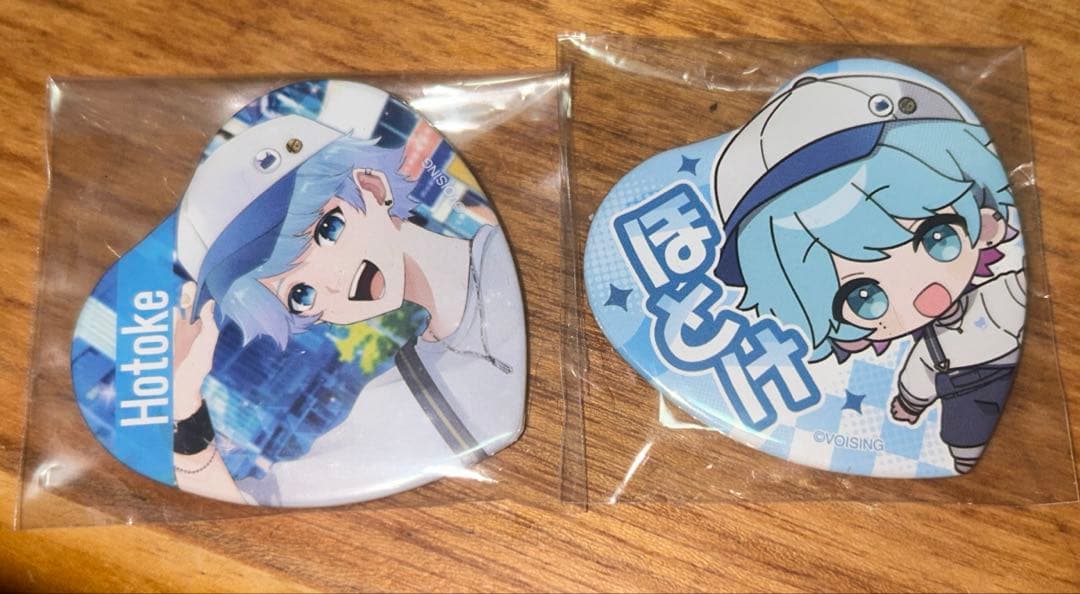 いれいす ハート缶 缶バッジ hotoke ほとけ - メルカリ