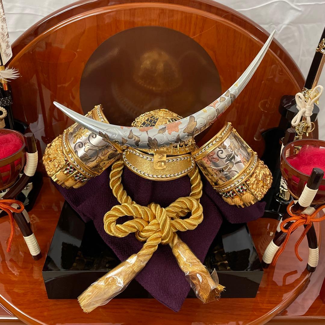 五月人形　御兜飾　伊達