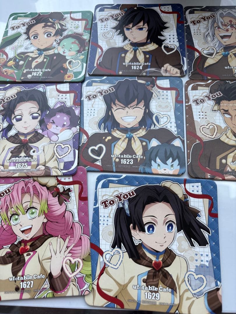 鬼滅の刃　バレンタイン　コースター